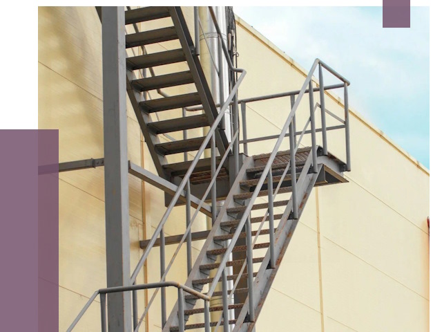 Пожарные лестницы в Ступине от 12473 руб. — монтаж и продажа | ПРОЛЁТ-Стп