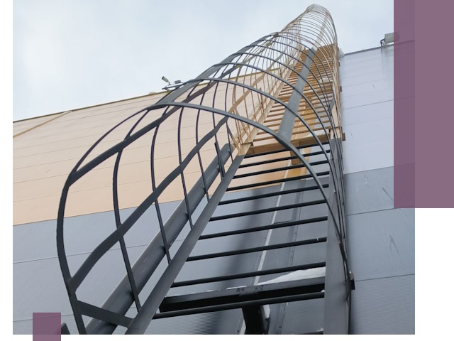 Изготовление и монтаж пожарных лестниц в Ступине профессионально