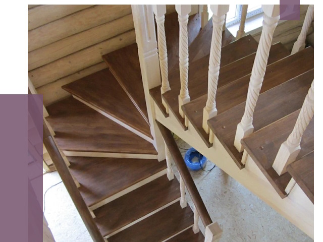 Реставрация деревянных лестниц в Ступине от 4365 руб.