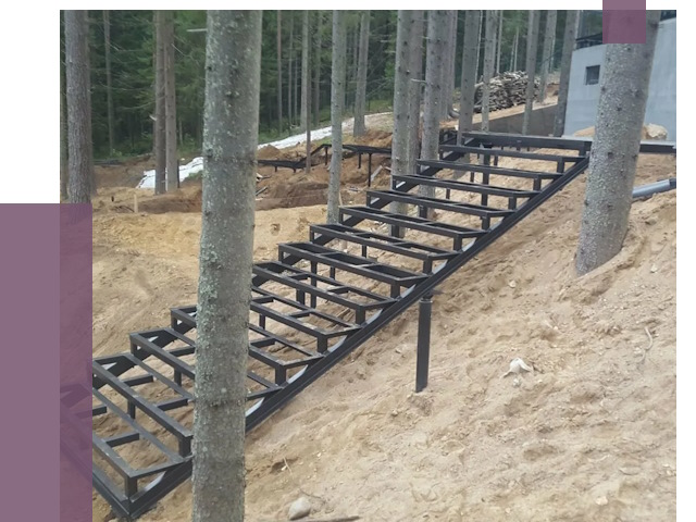 Монтаж металлических лестниц в Ступине от 13772 руб. 