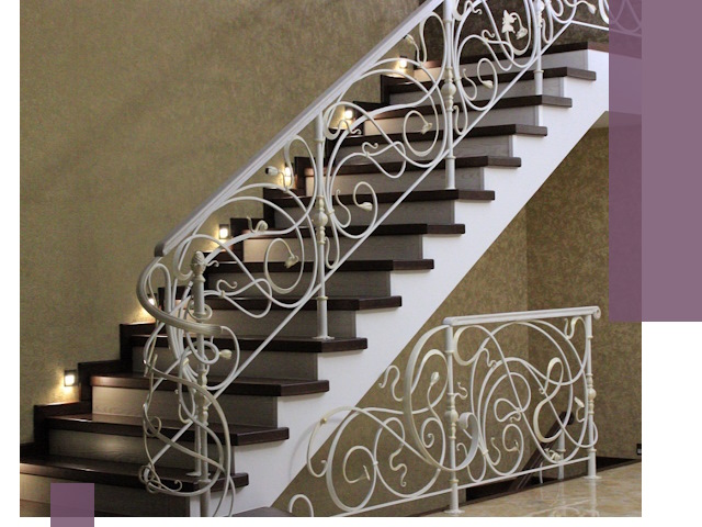 Кованые лестницы под ключ в Ступине — изготовление и монтаж