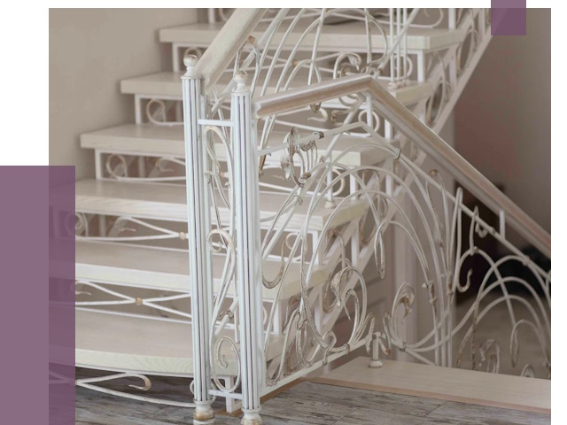 Изготовление кованых лестниц на заказ в Ступине от 88349 руб. | ПРОЛЁТ-Стп