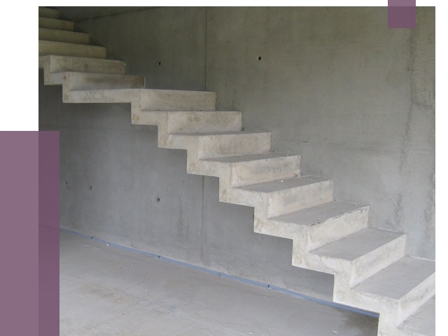 Бетонные лестницы в Ступине от 19229 руб. под ключ | ПРОЛЁТ-Стп
