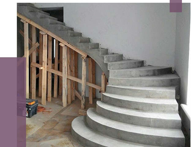 Изготовление бетонных лестниц под ключ в Ступине от 20268 руб. | ПРОЛЁТ-Стп