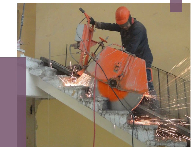 Демонтаж бетонных лестниц в Ступине от 4677 руб. за м2 | ПРОЛЁТ-Стп