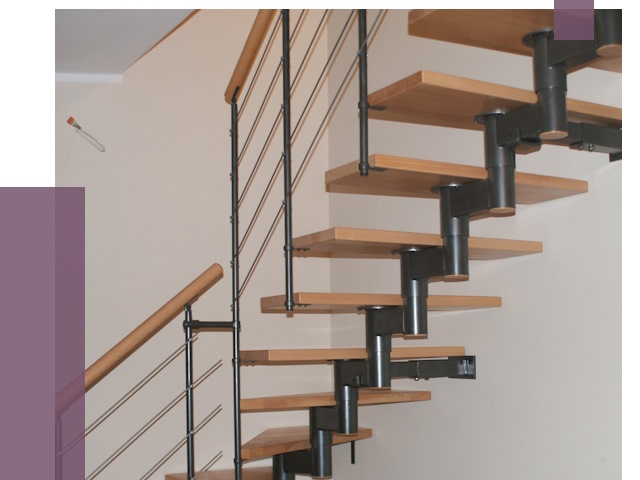 Изготовление модульных лестниц в Ступине от 11693 руб. 