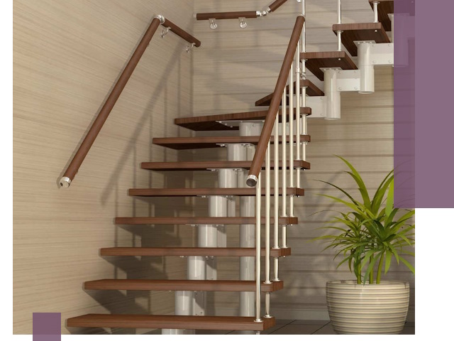 Изготовление модульных лестниц под ключ в Ступине