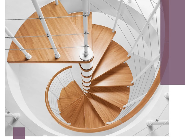 Изготовление винтовых лестниц под ключ в Ступине