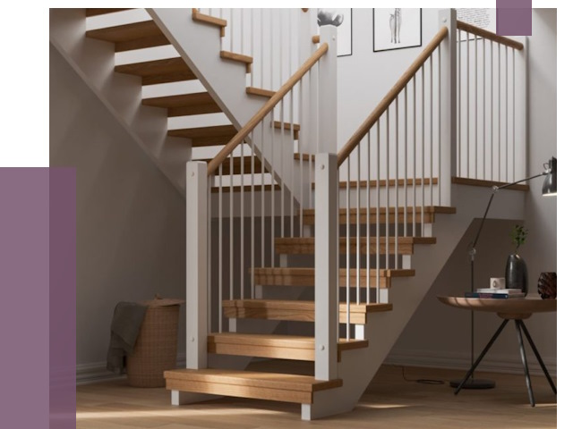 Маршевые лестницы в Ступине от 38718 руб. — монтаж | ПРОЛЁТ-Стп