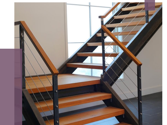Изготовление лестниц на металлокаркасе в Ступине от 19229 руб. | ПРОЛЁТ-Стп