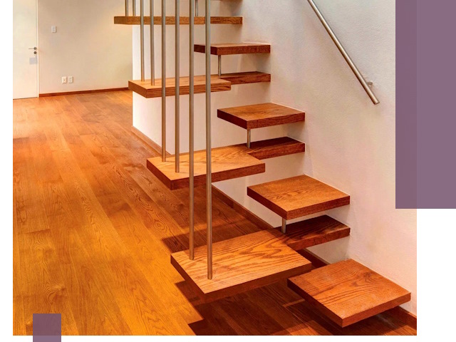 Лестницы «гусиный шаг» на заказ в Ступине для узких пространств