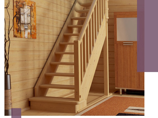 Лестницы эконом класса под ключ в Ступине — недорого и быстро