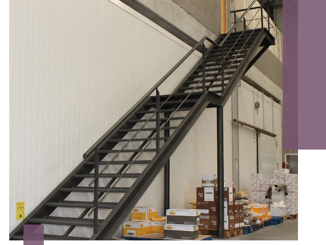 Лестницы для производства в Ступине — изготовление и монтаж