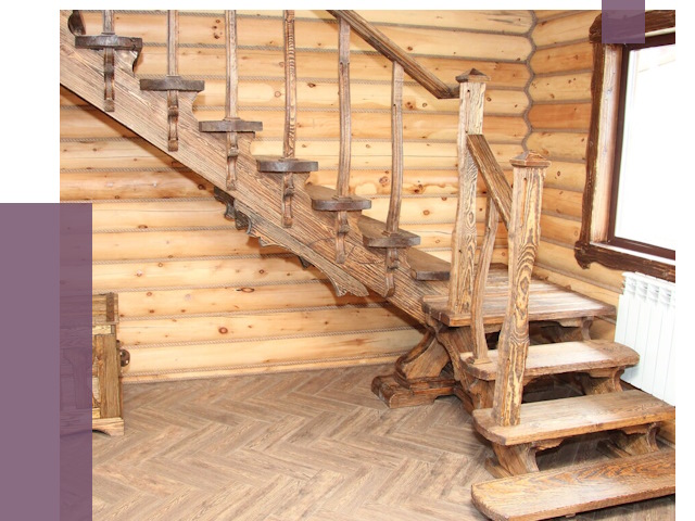 Лестницы в баню в Ступине от 19437 руб. — изготовление | ПРОЛЁТ-Стп