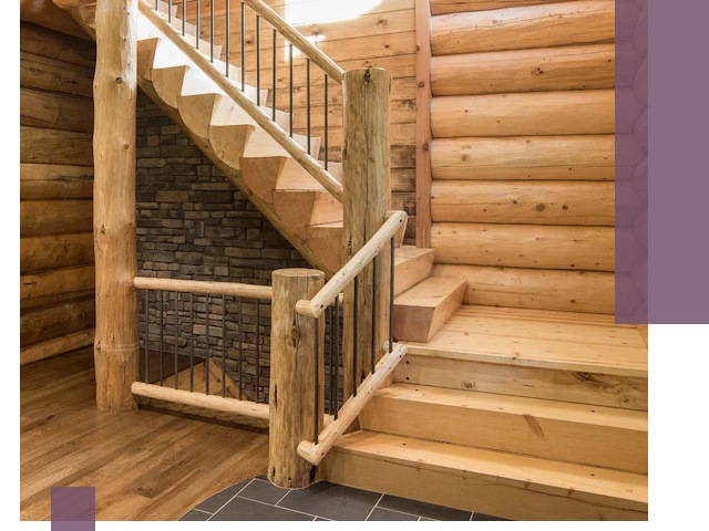 Лестницы в баню под заказ и профессиональный монтаж в Ступине