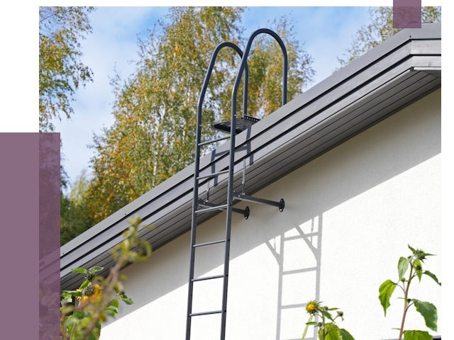 Лестницы на крышу в Ступине от 19437 руб. — монтаж и монтаж ПРОЛЁТ-Стп