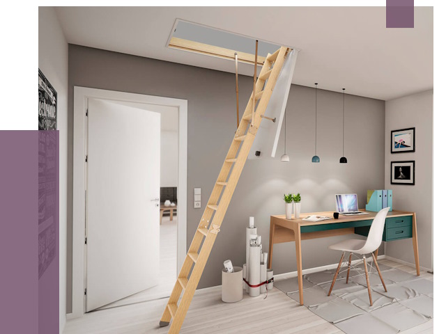 Чердачные лестницы в Ступине — от 14811 руб. | ПРОЛЁТ-Стп
