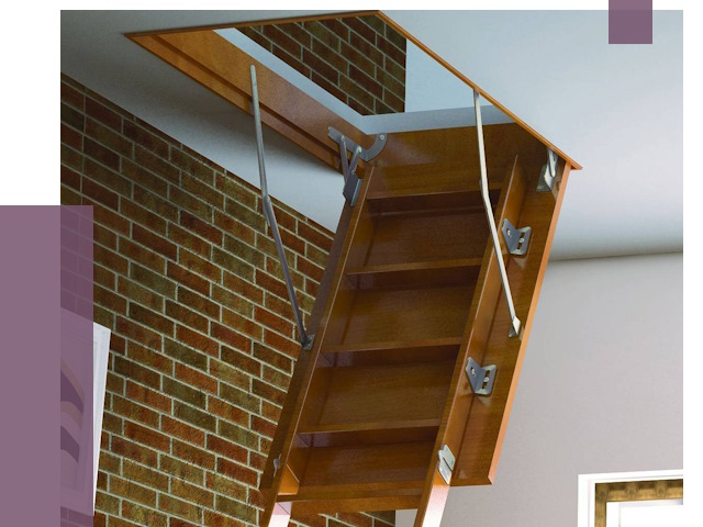 Установка чердачной лестницы в Ступине от 7951 руб. | ПРОЛЁТ-Стп