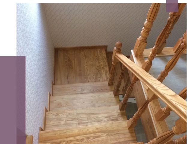 Сосновые лестницы в Ступине под ключ от 8211 руб.  | ПРОЛЁТ-Стп