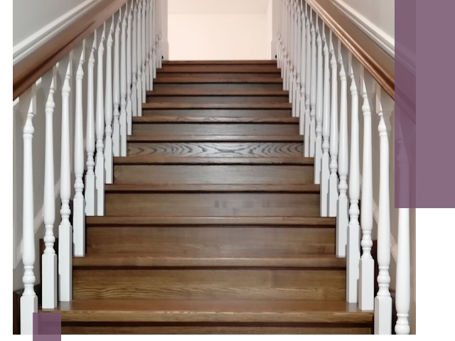 Лестницы из ясеня на заказ в Ступине — изготовление и монтаж