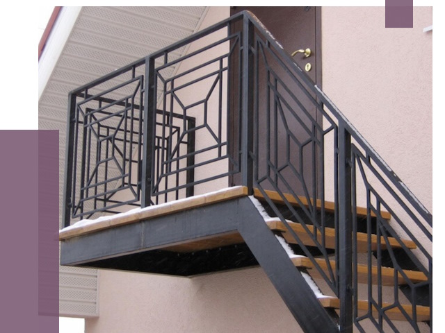 Металлические перила в Ступине от 4365 руб.  | ПРОЛЁТ-Стп