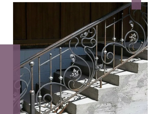 Кованые перила в Ступине от 8835 руб. под ключ — качество от ПРОЛЁТ-Стп