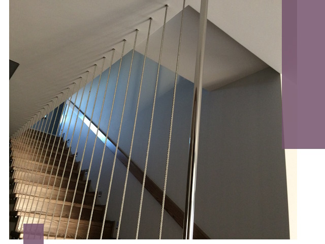 Тросовые перила под ключ в Ступине — производство и монтаж