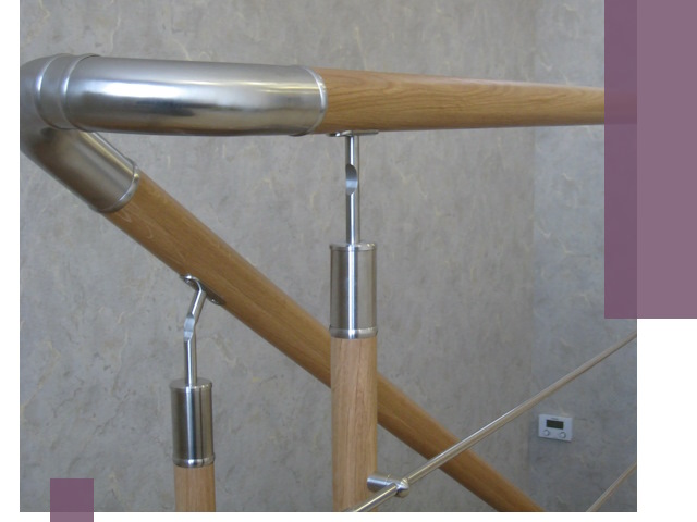 Комбинированные перила на заказ в Ступине — монтаж и производство