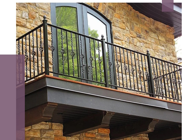 Балконные ограждения в Ступине от 8159 руб. — купить | ПРОЛЁТ-Стп