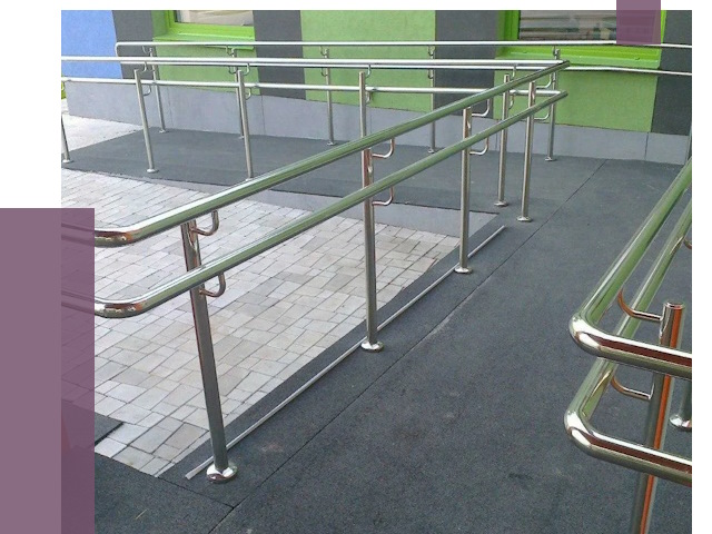 Ограждения пандусов в Ступине от 4417 руб. монтаж | ПРОЛЁТ-Стп