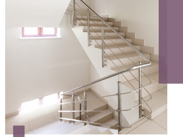 Установка и замена перил в подъезде в Ступине