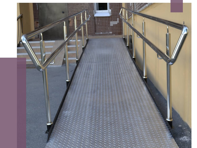 Пандусы в Ступине от 12473 руб. — установка для инвалидов | ПРОЛЁТ-Стп