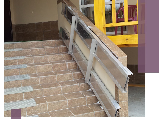 Откидные пандусы под ключ в Ступине — монтаж и демонтаж