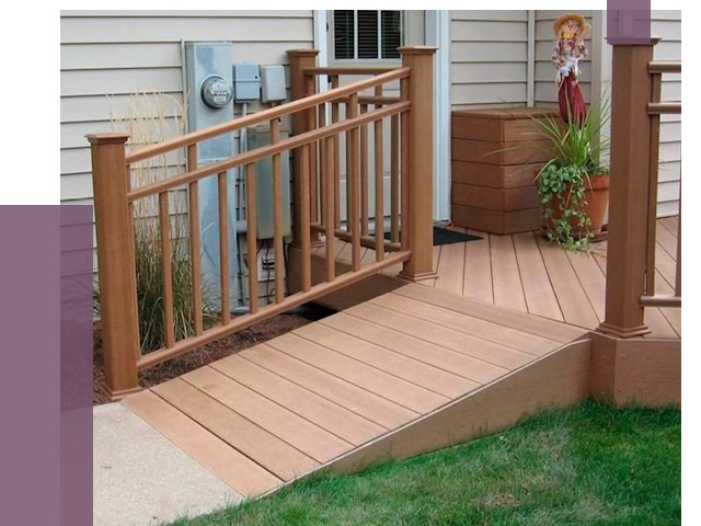 Пандус на крыльцо в Ступине под ключ от 7899 руб. 