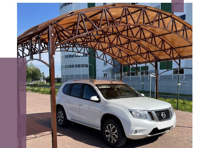 Недорогие навесы в Ступине от 43655 руб. | ПРОЛЁТ-Стп