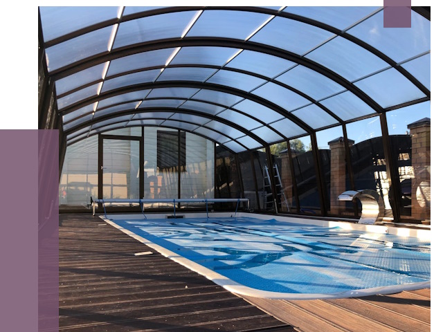 Навесы для бассейна в Ступине от 17046 руб. под ключ | ПРОЛЁТ-Стп