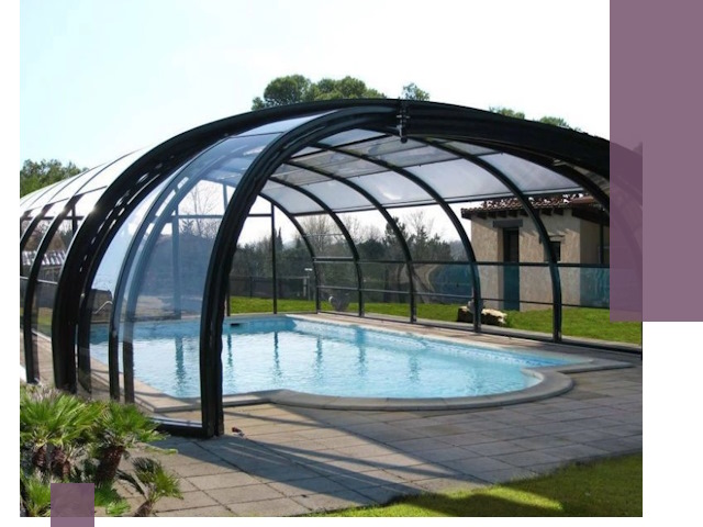 Навесы для бассейна в Ступине: изготовление и монтаж под ключ