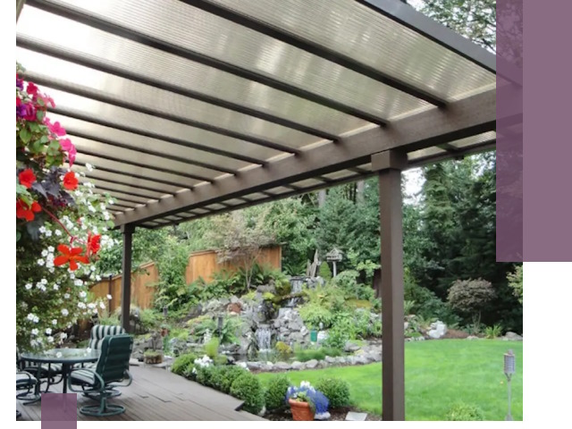 Навесы из поликарбоната под ключ в Ступине быстро и надёжно