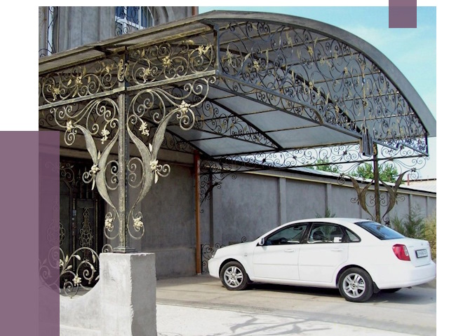 Кованые навесы в Ступине от 14811 руб. | ПРОЛЁТ-Стп