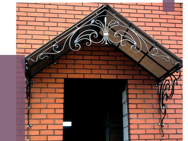 Металлические козырьки в Ступине от 10862 руб. 