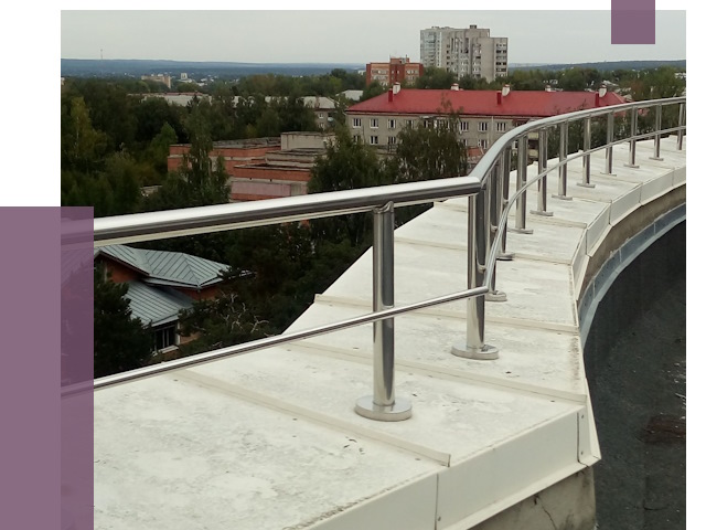 Парапеты и ограждения кровли в Ступине от 5041 руб.