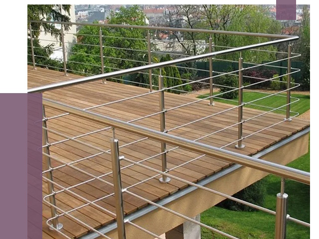 Алюминиевые парапеты в Ступине под ключ от 7899 руб. 