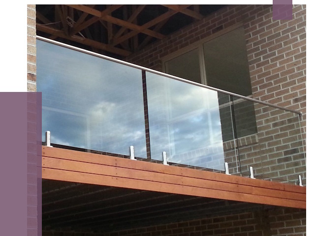 Стеклянные парапеты на крыше и террасе в Ступине от 11693 руб. | ПРОЛЁТ-Стп