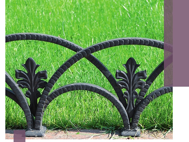 Декоративные металлические бордюры под ключ в Ступине