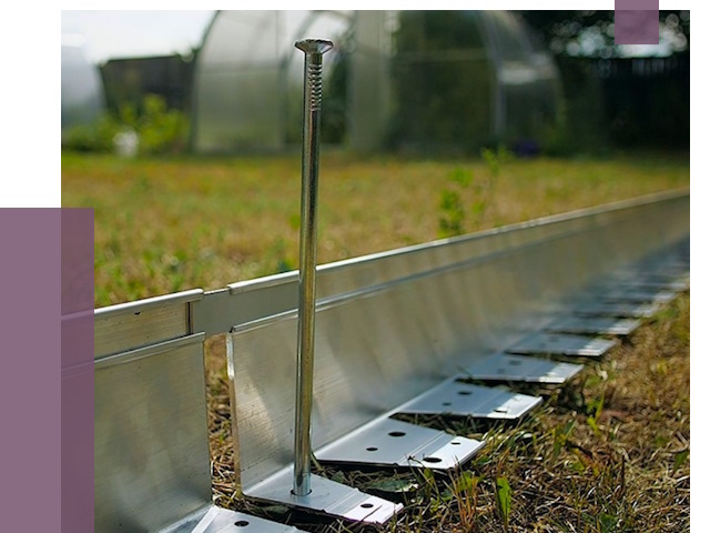 Металлические бордюры для газона в Ступине от 4365 руб. | ПРОЛЁТ-Стп