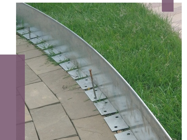 Металлические бордюры для тротуаров в Ступине от 8835 руб.