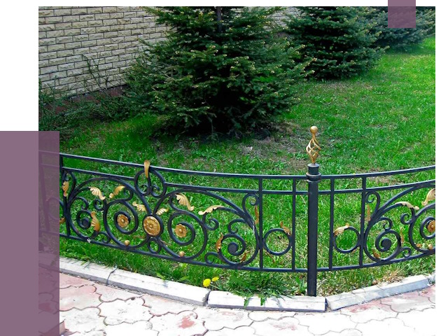 Кованые газонные ограждения в Ступине от 7744 руб. — ПРОЛЁТ-Стп