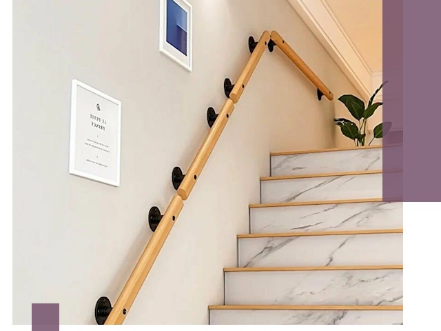 Поручни металлические и деревянные под ключ в Ступине