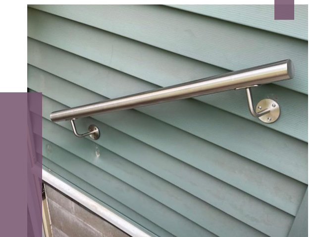 Поручни из нержавеющей стали в Ступине от 7796 руб.  | ПРОЛЁТ-Стп