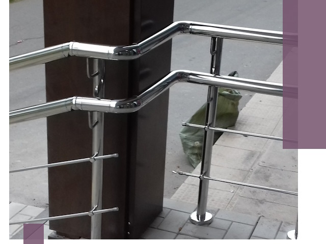 Монтаж поручней из нержавеющей стали в Ступине качественно и быстро